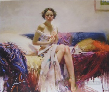 Impressionism Painting - Pino Daeni 10 beautiful woman lady